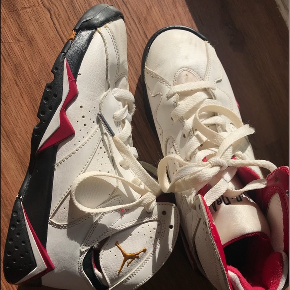 Jordan Cardinal 7s size 5Y - Picture 4 of 8